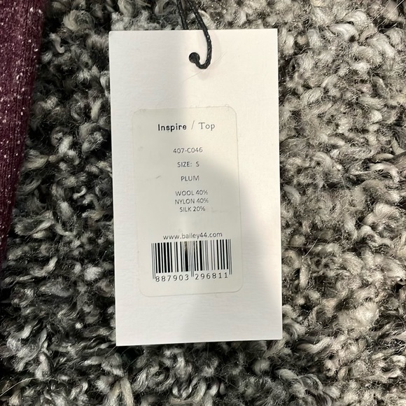 Bailey44 Inspire Cold-Shoulder Mock-Neck Top - Picture 3 of 3